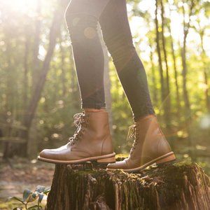 Nisolo Women's All Weather Amalia Boot, Brown, Size 6.5